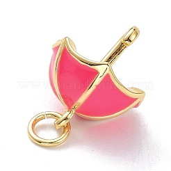 Настоящие 18k позолоченные латунные подвески KK-L188-24G-04