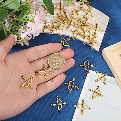 100 pièces pendentifs en alliage de style tibétain&nbsp;FIND-CA0010-59AG