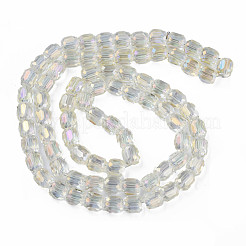 Гальванизируйте прозрачное стекло бисер нитей EGLA-N002-32-C04