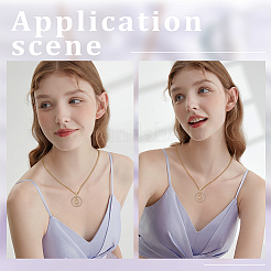 5 шт. Латунные подвески с микропаве&nbsp;ZIRC-BBC0001-84