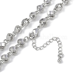 Латунные цепочки с покрытием для женщин&nbsp;NJEW-K382-10P