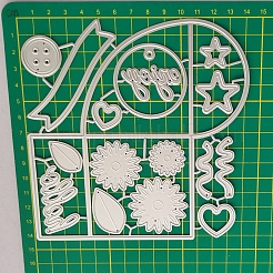 Углеродистая сталь разрезает трафареты SCRA-PW0001-211