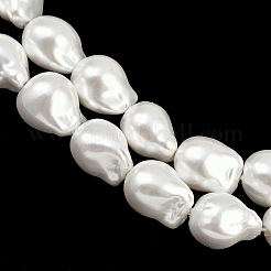 Гальванические стеклянные бусины GLAA-H039-06A