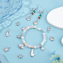 20 шт. 5 стиля подвесок из нержавеющей стали 201 и 304&nbsp;STAS-UN0029-47