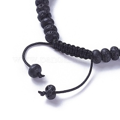 Verstellbare Nylonschnur geflochtenen Perlen Armbänder&nbsp;BJEW-F369-D01