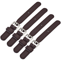 8 par de hebillas de palanca de cuero sintético&nbsp;DIY-GF0012-96A