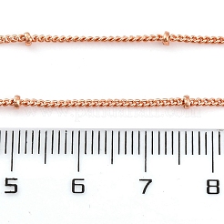 Collares de cadena satélite de latón con revestimiento de rejilla de 2 mm para mujeres y hombres&nbsp;MAK-L044-33RG