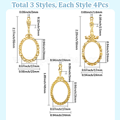 Ciondoli in lega 12 pz 3 stili styles&nbsp;FIND-SP0006-01