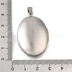 Medaillonanhänger aus 316 Edelstahl&nbsp;STAS-C123-01A-P
