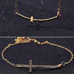 Коннекторы со стразами из сплава&nbsp;RB-PH0008-16