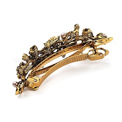 Fiore del rhinestone della lega mollette per capelli&nbsp;LS-PHAR-S604-01AG-04