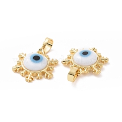 Handgefertigte Murano Anhänger bösen Blick&nbsp;ZIRC-F136-04G-02