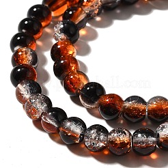 Стеклянные бусины кракле&nbsp;CCG-C002-6mm-02