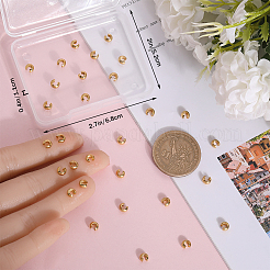 925 стерлингового серебра крышки бисера советы узел STER-BBC0005-94B-G