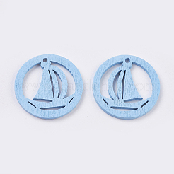 Деревянные подвески в стиле флота WOOD-L006-13