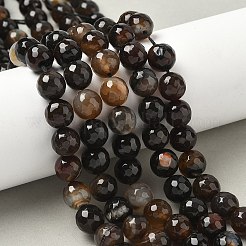 Природный агат бисер нитей&nbsp;G-M437-C01-01Y