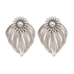 Серьги-гвоздики из нержавеющей стали 304 EJEW-Z098-08P