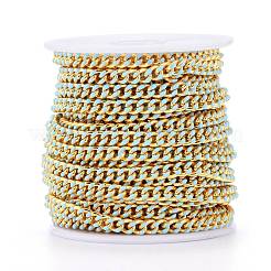 Catenelle in ottone bicolore fatte a mano&nbsp;CHC-I035-01G-05
