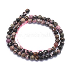 Perline Rhodonite naturale fili&nbsp;G-K310-A12-6mm