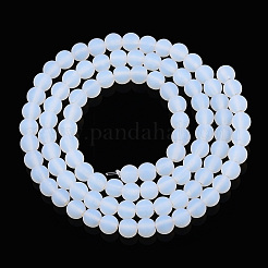 Имитация Opalite стеклянные бусы пряди GLAA-T032-J4mm-MD02