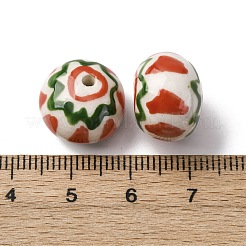 Фарфоровые бусины ручной работы PORC-Q004-01C