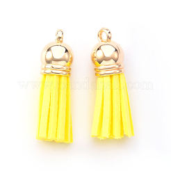 Искусственные замши кисточкой подвесные украшения&nbsp;X-FIND-R095-004LG