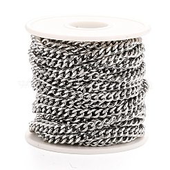 Устойчивые к потускнению кубинские звенья из нержавеющей стали 304 CHS-K016-03C-P