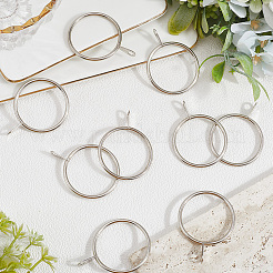 Железная драпировка скользящие кольца для проушин&nbsp;IFIN-SP0001-17B-P