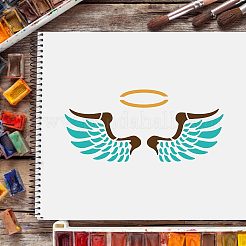 Große wiederverwendbare Zeichenschablonen aus Kunststoff&nbsp;DIY-WH0202-059