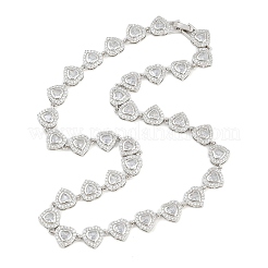 Collares de tenis con forma de corazón&nbsp;KK-CBA4547-17A-P