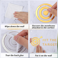 Акриловые настенные наклейки&nbsp;AJEW-WH20023-05B