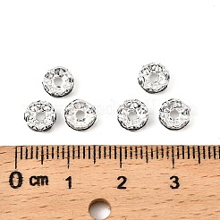 Латунные бусины разделители для поставки стразов&nbsp;RB-A014-L6mm-02S