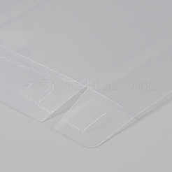 Прозрачная пластиковая ПВХ коробка подарочная упаковка&nbsp;CON-WH0085-69A