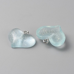 Прозрачные смоляные подвески&nbsp;FIND-WH0152-330A-02