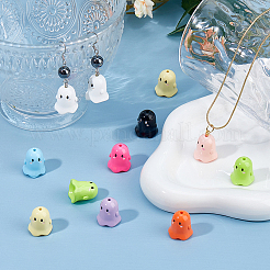 36шт. 9-х цветные пластиковые бусины в форме конуса KY-FH0001-38