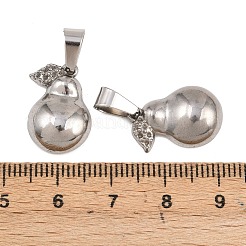 Подвеска из нержавеющей стали 304 со стразами&nbsp;STAS-B167-25P