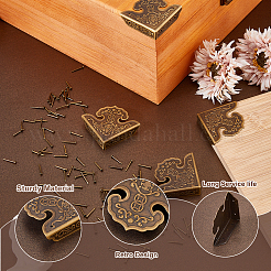 4 шт. Защитные уголки для латунных коробок&nbsp;FIND-FH0017-05AB