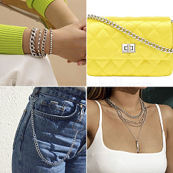 1 рулон латунных граненых панцирных цепей&nbsp;CHC-TA0001-32