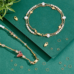 30 шт. 3 стиля 925 открытых соединительных кольца из стерлингового серебра STER-PH0003-77