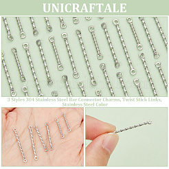 120 шт. 3 стиля подвески-соединители из нержавеющей стали 304&nbsp;STAS-UN0056-26