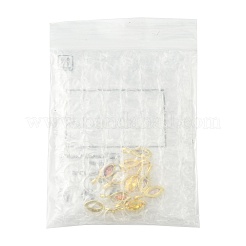 10 Stück 5 Farben Pferdeauge Messing Micro Pave Zirkonia Charms&nbsp;KK-FS0002-13B