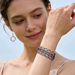 100 anneau de jonction ouvert en acier inoxydable 304&nbsp;STAS-ME0003-78B
