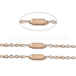 Cadenas de eslabones rectangulares de acero inoxidable 304 con revestimiento iónico (IP)&nbsp;STAS-B041-10RG