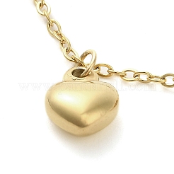 Браслеты из нержавеющей стали 304 с ионным покрытием (IP) BJEW-K245-02G