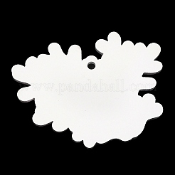 Непрозрачные акриловые подвески с принтом на океанскую тематику&nbsp;SACR-L004-03A