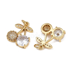 Латунные микро проложить кубического циркония подвески&nbsp;KK-A257-19A-G