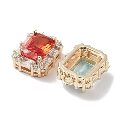 Латунные микро проложить кубического циркония подвески KK-F871-22G