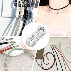 5 Yards runde PU-Lederschnüre&nbsp;LC-CL0001-05B