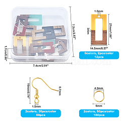 Наборы для изготовления сережек с подвесками своими руками DIY-OC0002-56