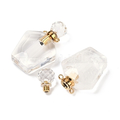 Подвески из горного хрусталя из натурального кварцевого кристалла&nbsp;G-I381-02G-07